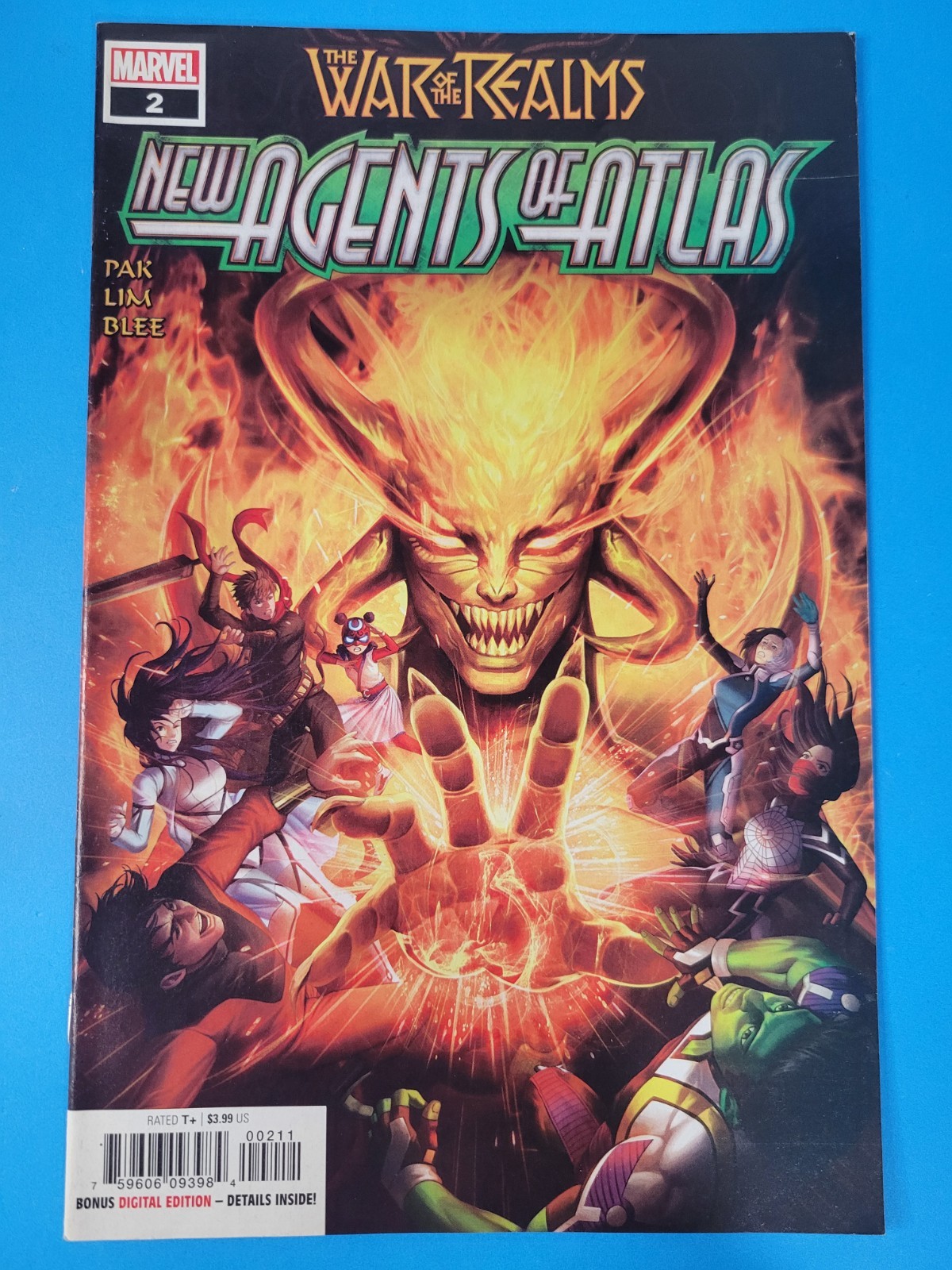 War of The Realms: New Agents of Atlas #2. 1st app of Swordmaster Marvel 2019 War of The Realms: New Agents of Atlas #2. 1st app of Swordmaster Marvel 2019