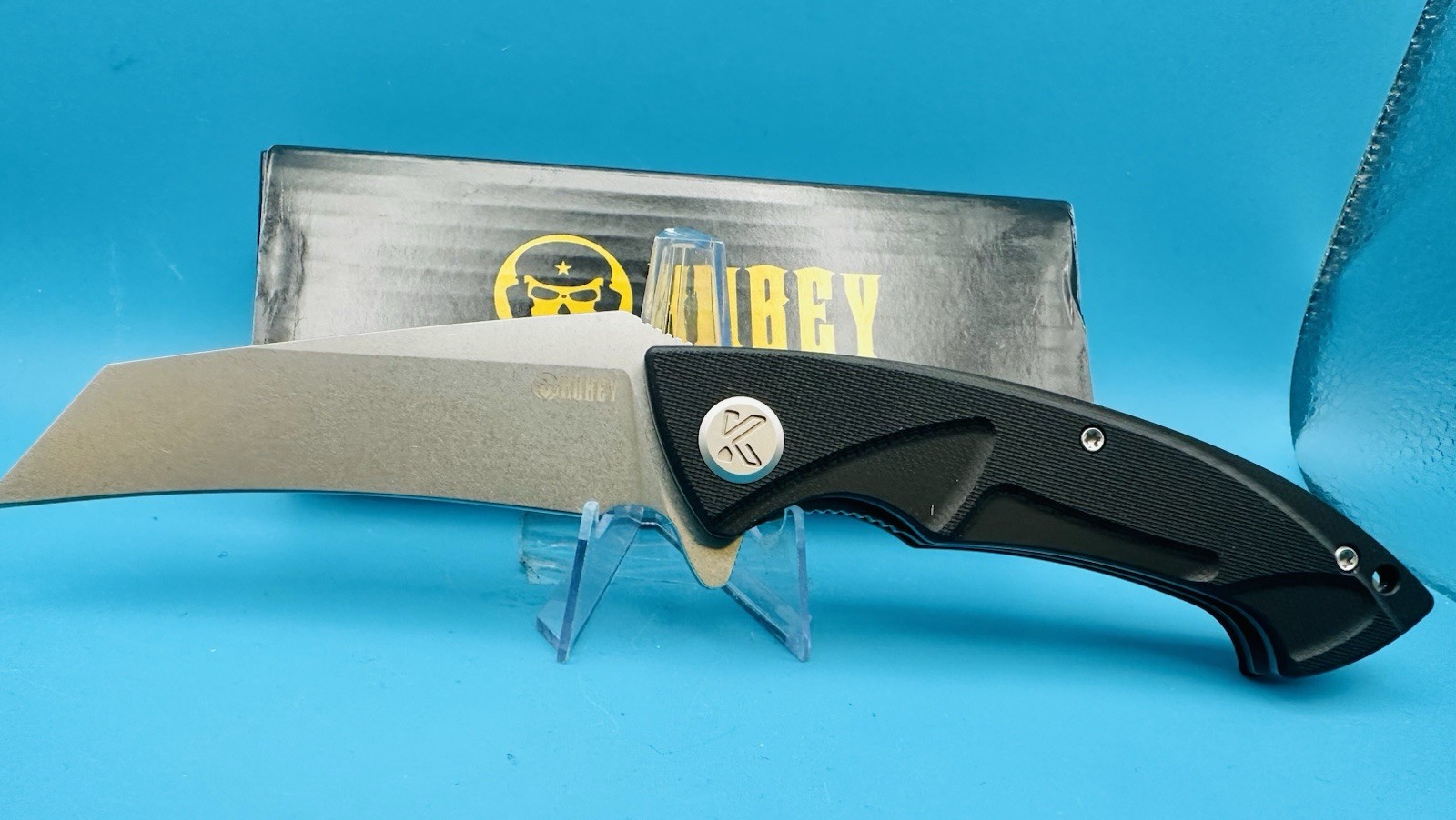Kubey Anteater Nest Ball Bearing Pocket Knife Claw Karambit 14C28N KU212I G10 Kubey Anteater Nest Ball Bearing Pocket Knife Claw Karambit 14C28N KU212I G10