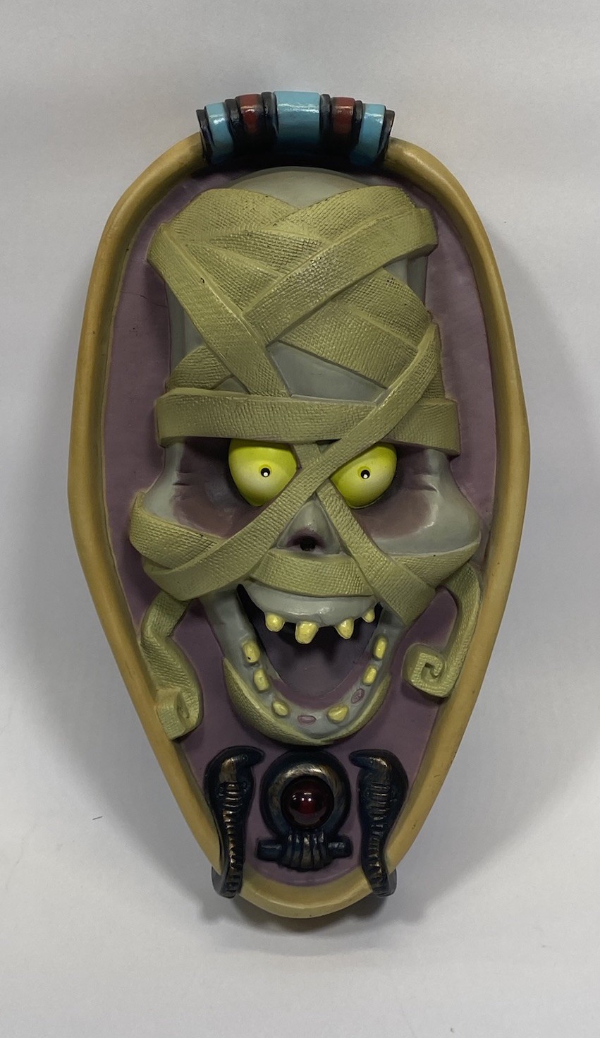 Vintage Gemmy The Mummy's Curse Halloween Animated Doorbell Greeter Sound Prop