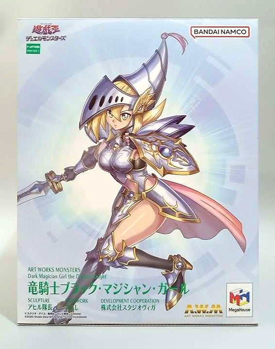 Megahouse Yu-Gi-Oh Dark Magician Girl the Dragon Knight Art Works Monsters New Megahouse Yu-Gi-Oh Dark Magician Girl the Dragon Knight Art Works Monsters New