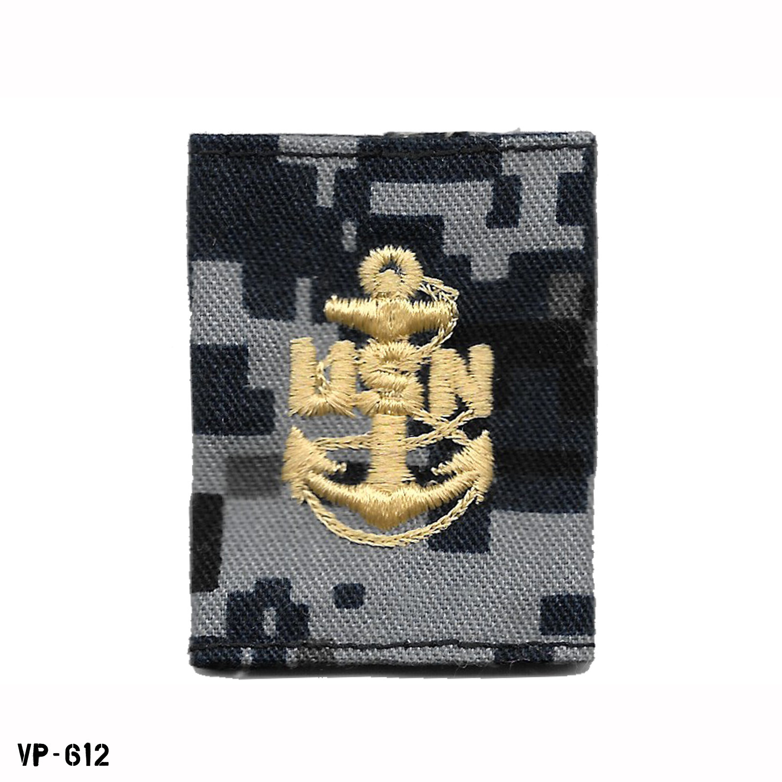 USN BDG NWU Blue Digital Chief Petty Officer CPO E-7 Parka Tab NOS Vanguard USA USN BDG NWU Blue Digital Chief Petty Officer CPO E-7 Parka Tab NOS Vanguard USA
