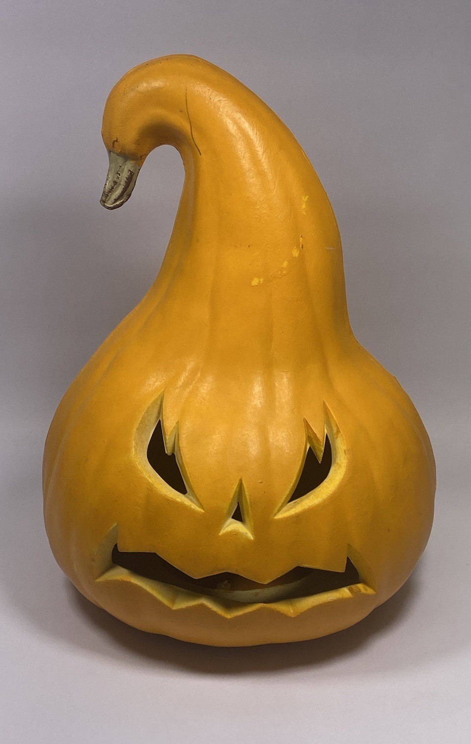 Vintage 1990s Goofy Gourd Foam Jack O Lantern Light Up Pumpkin Halloween Decor Vintage 1990s Goofy Gourd Foam Jack O Lantern Light Up Pumpkin Halloween Decor