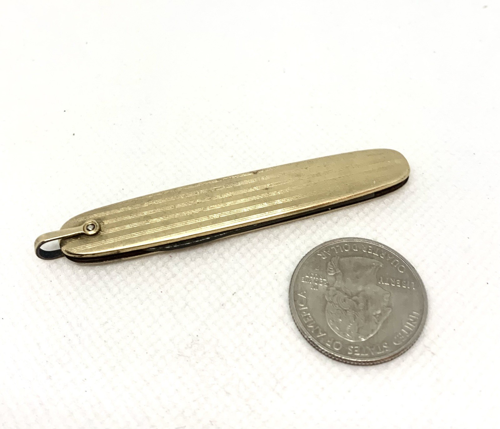 VINTAGE GOLD FILLED 1/20 12K GOLD FILLED POCKET KNIFE VINTAGE GOLD FILLED 1/20 12K GOLD FILLED POCKET KNIFE