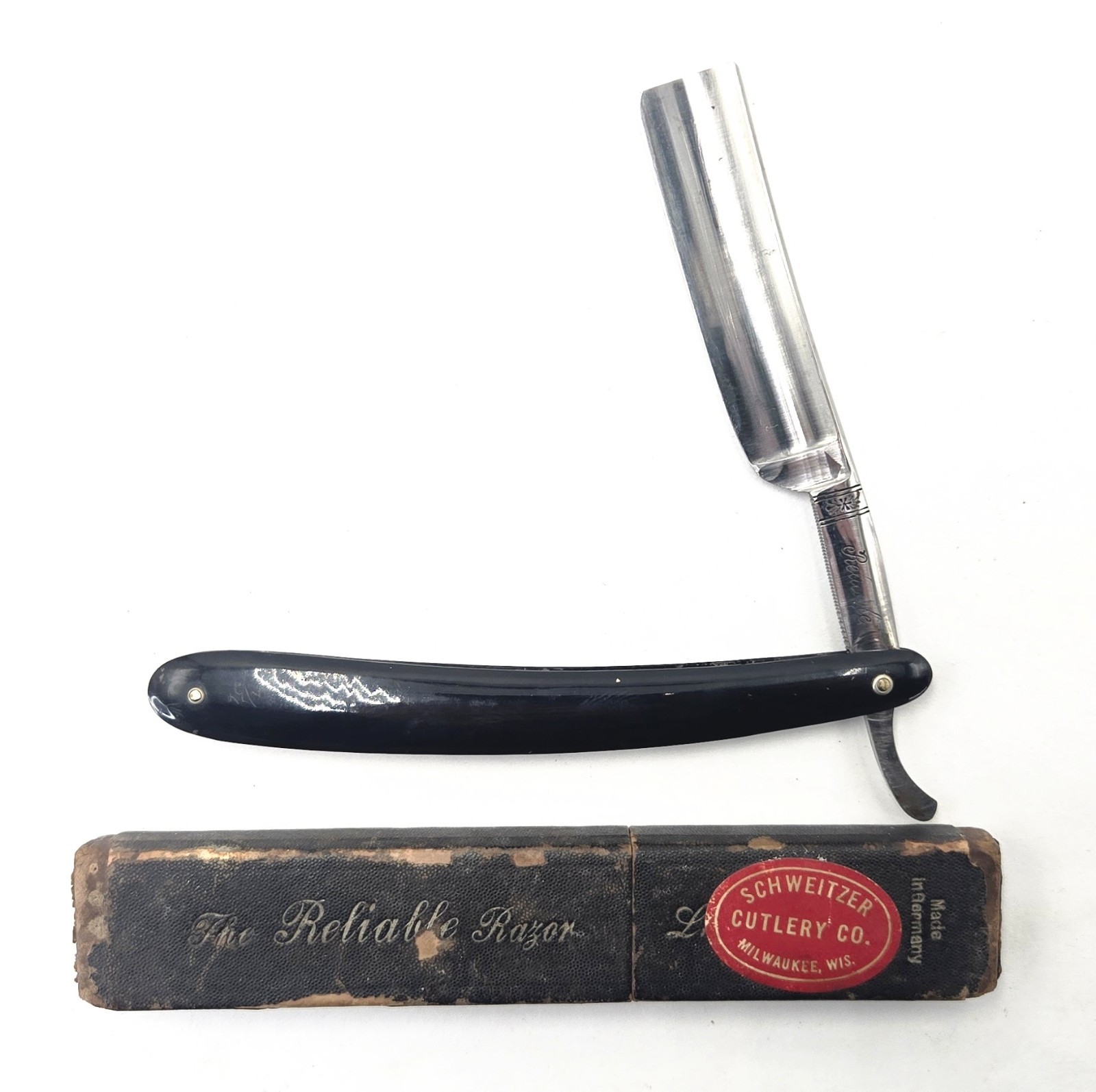 Vintage Shave Ready 1920s L Lowe Co Reliable Straight Razor Schweitzer Cutlery Vintage Shave Ready 1920s L Lowe Co Reliable Straight Razor Schweitzer Cutlery