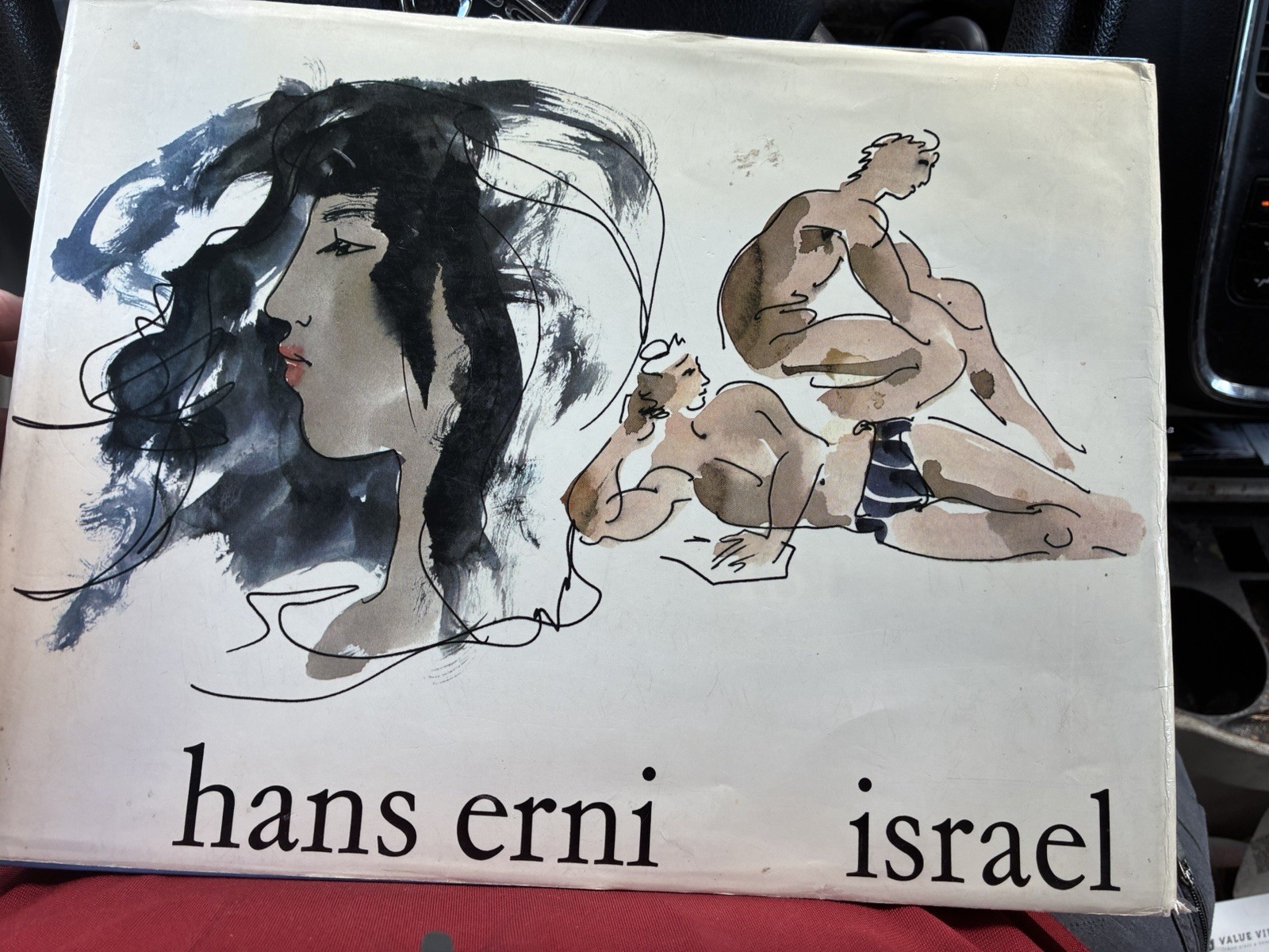 Hans Erni Book Israel Signed With A Sketch Hans Erni Book Israel Signed With A Sketch