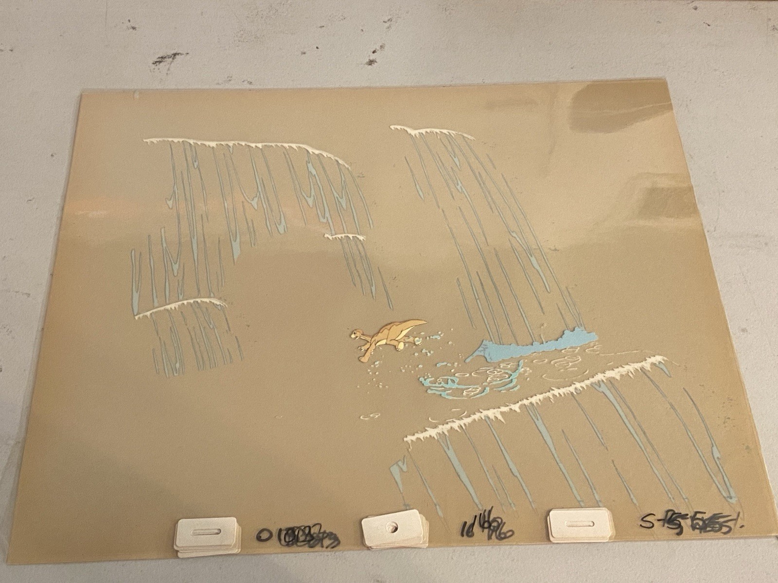 The Land Before Time Original Movie Cel 1988 The Land Before Time Original Movie Cel 1988