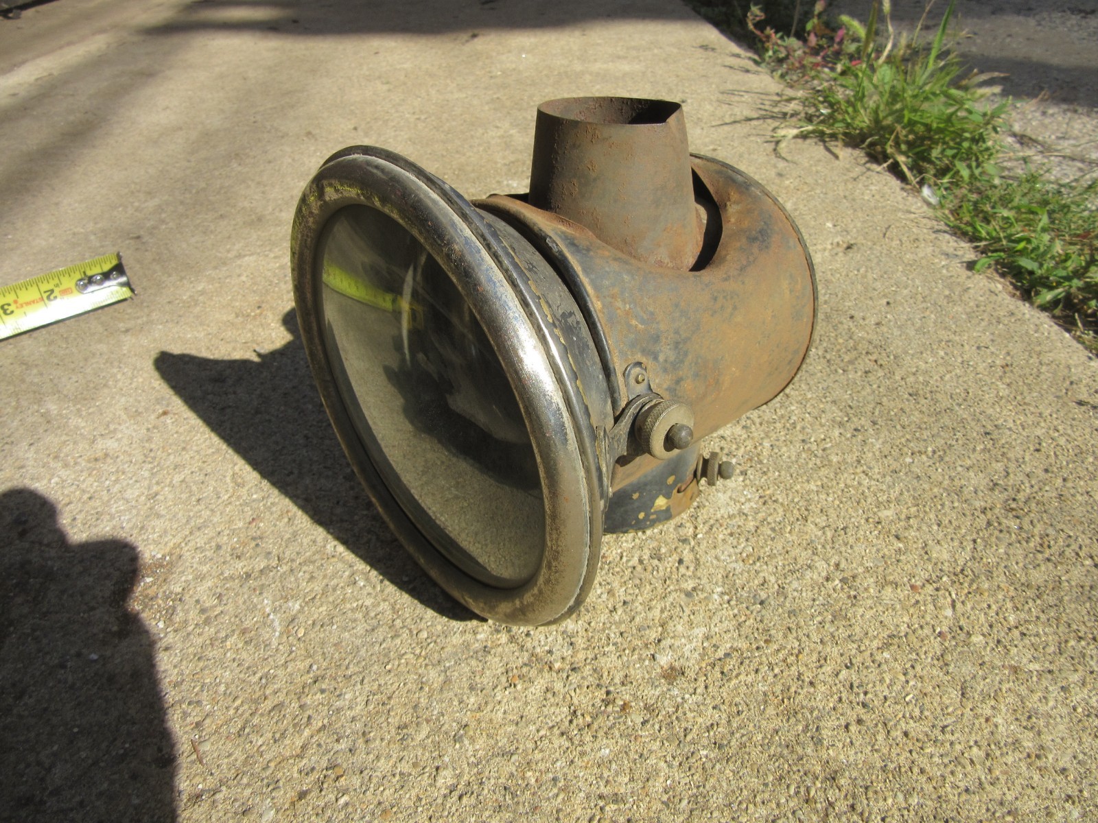 Vintage Antique Partial Light Car Carriage Lantern Kerosene Oil Lamp Vintage Antique Partial Light Car Carriage Lantern Kerosene Oil Lamp