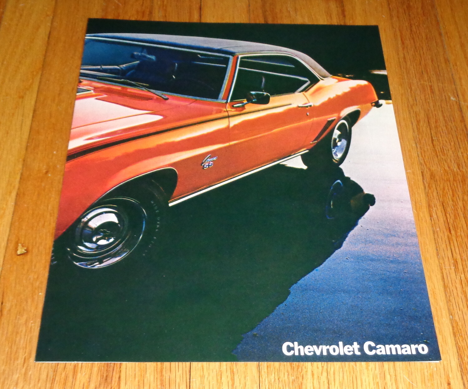 Original 1969 Chevrolet Camaro Sales Brochure Folder SS Z28 Rally Sport