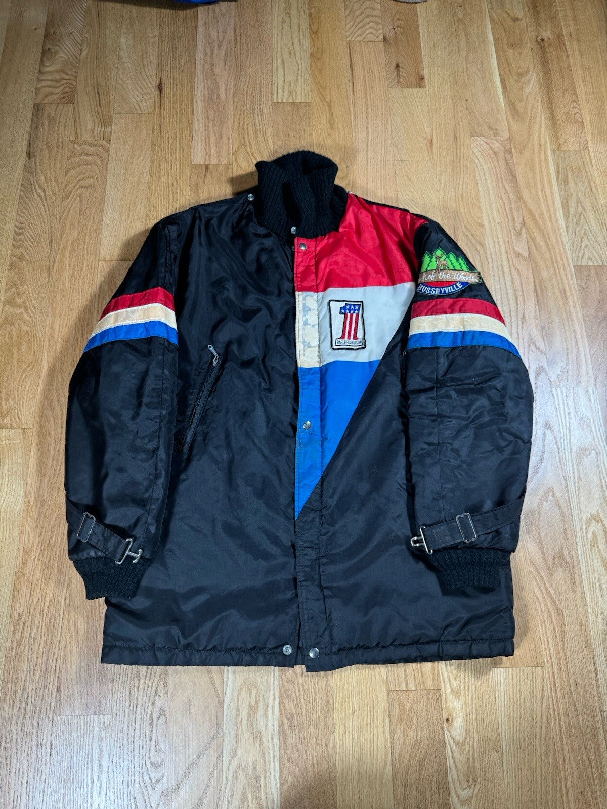 Vintage 70s Harley Davidson AMF Snowmobile Jacket 
