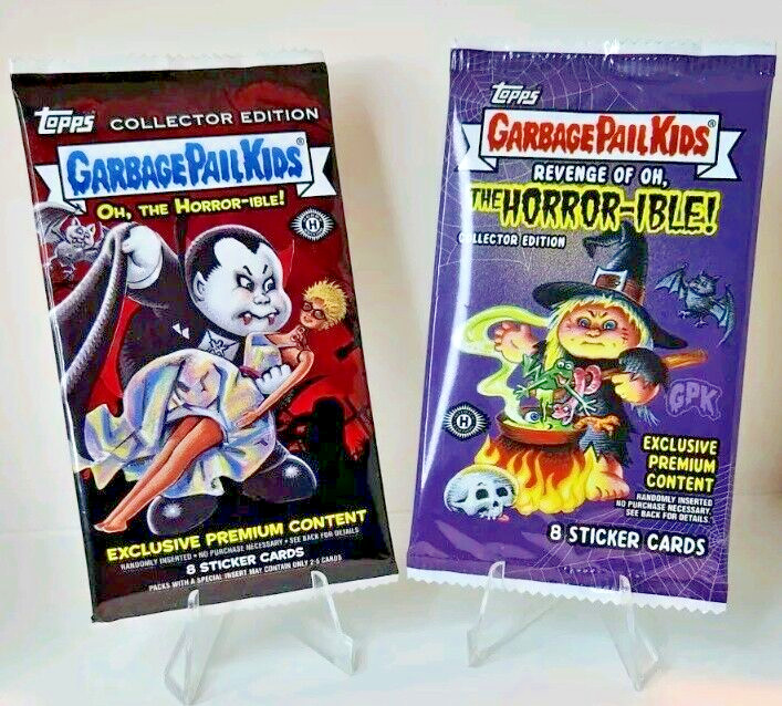 (2x PACKS) GPK Oh the Horror-Ible & Revenge OTH COLLECTOR EDITION LOT (2x PACKS) GPK Oh the Horror-Ible & Revenge OTH COLLECTOR EDITION LOT