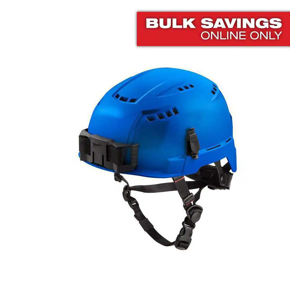 BOLT Blue Type 2 Class C Vented Safety Helmet BOLT Blue Type 2 Class C Vented Safety Helmet