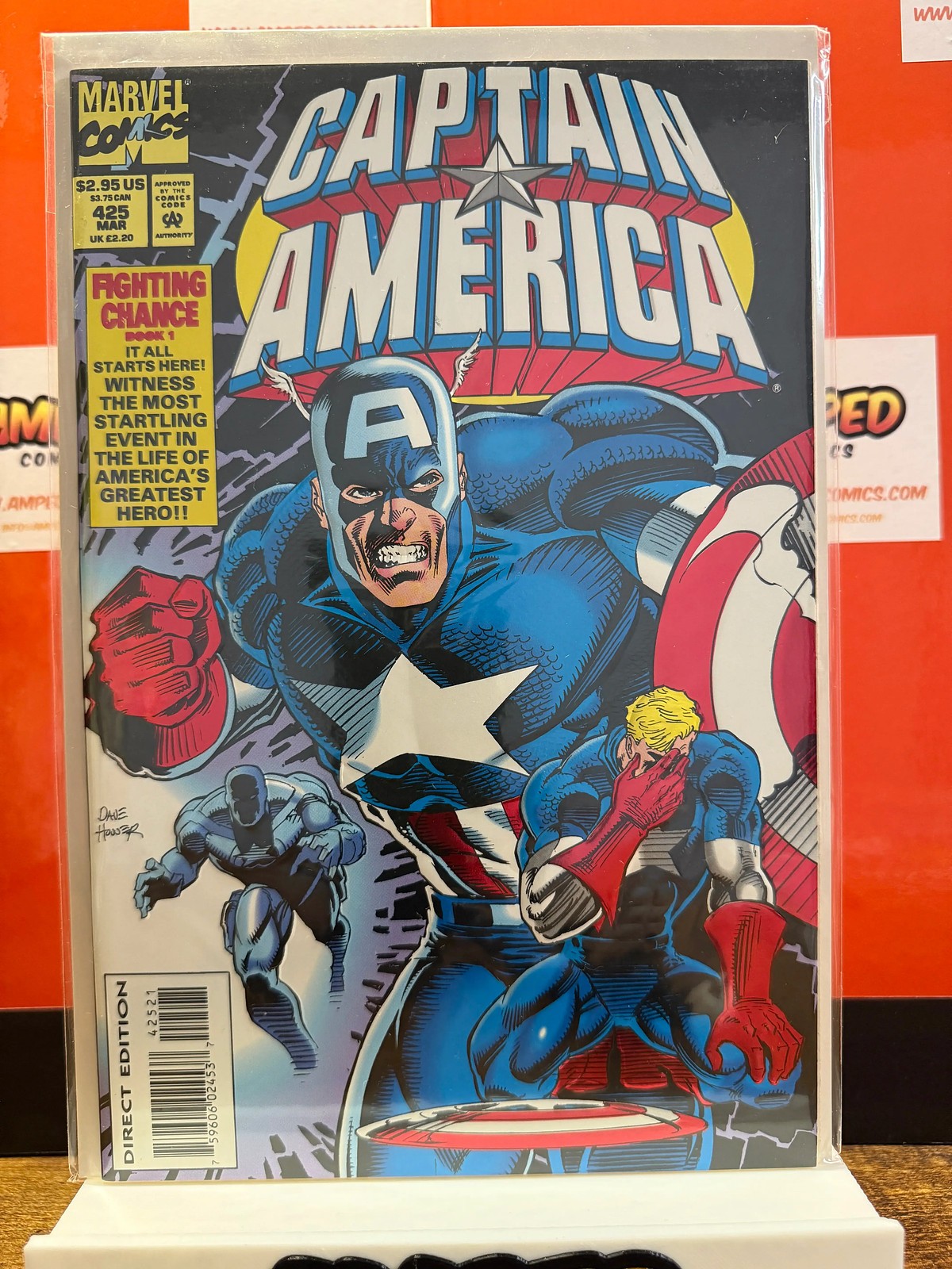Captain America 425 Marvel Comics 1994 Fighting Chance Part 1 Captain America 425 Marvel Comics 1994 Fighting Chance Part 1