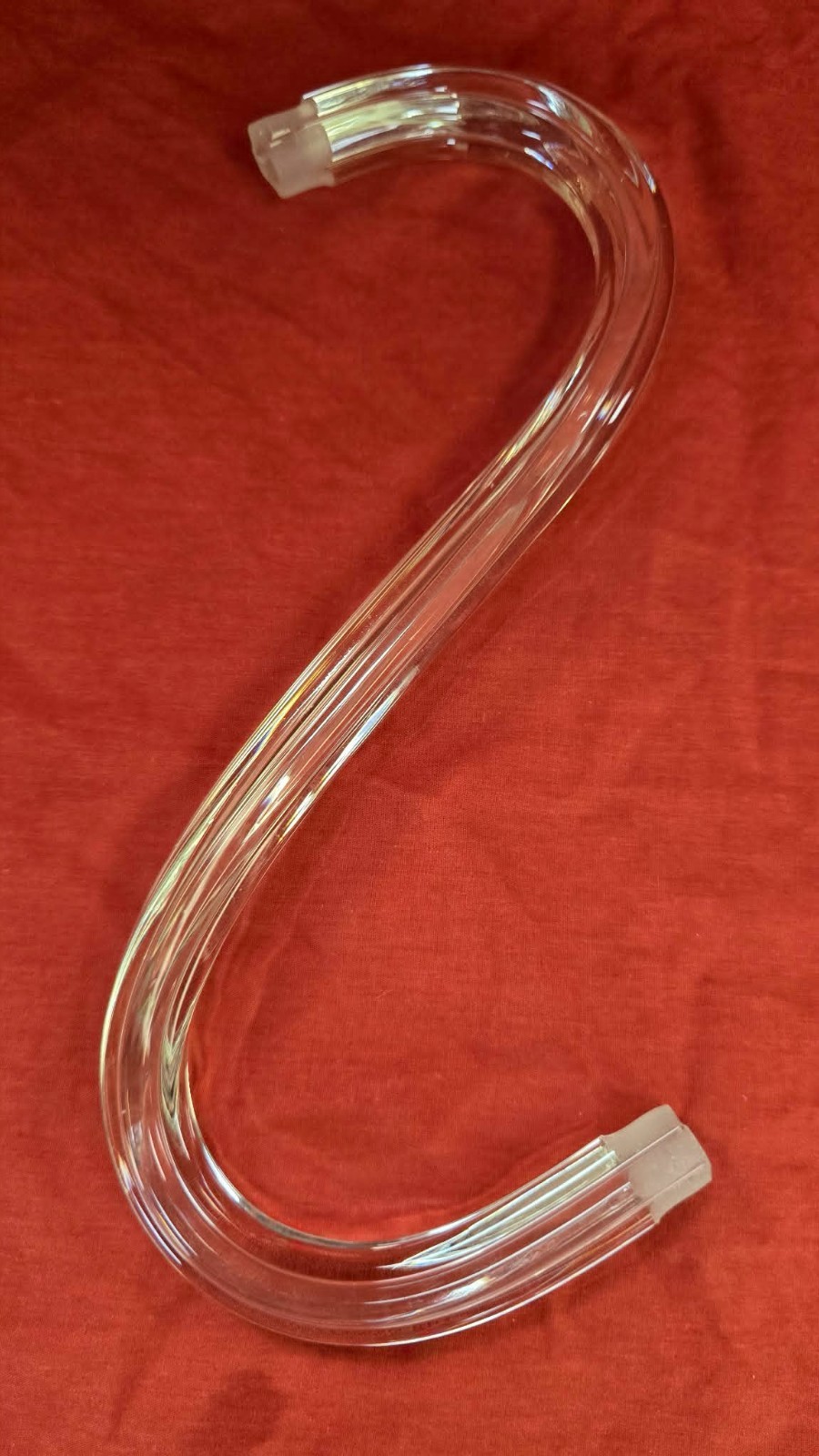 One Vintage Stock - 10" arm for crystal chandelier fixture - No End Fittings