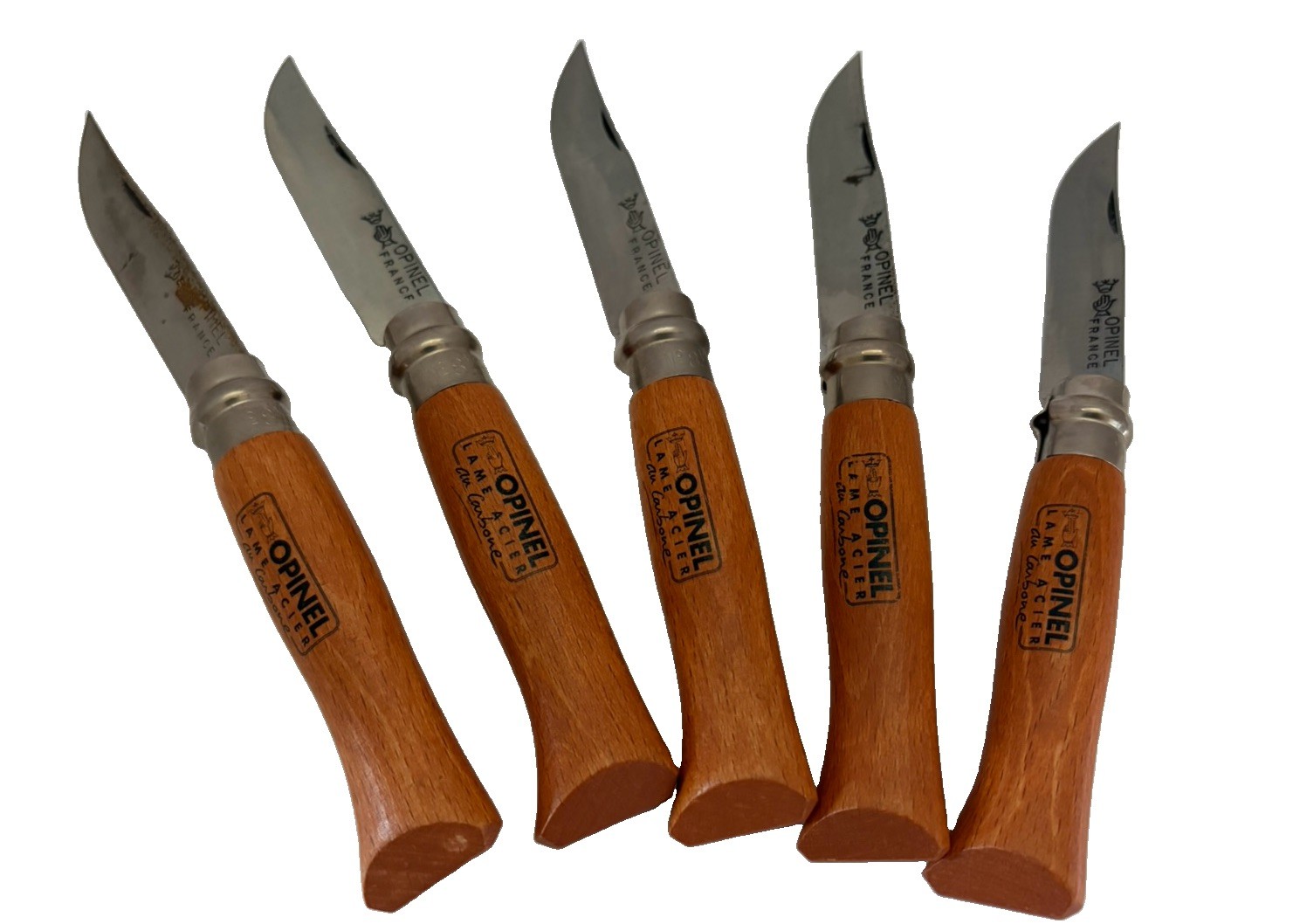 Vintage Opinel No. 8 folding knife Ring Lock Nos Some Shelf Wear Blade Not Used