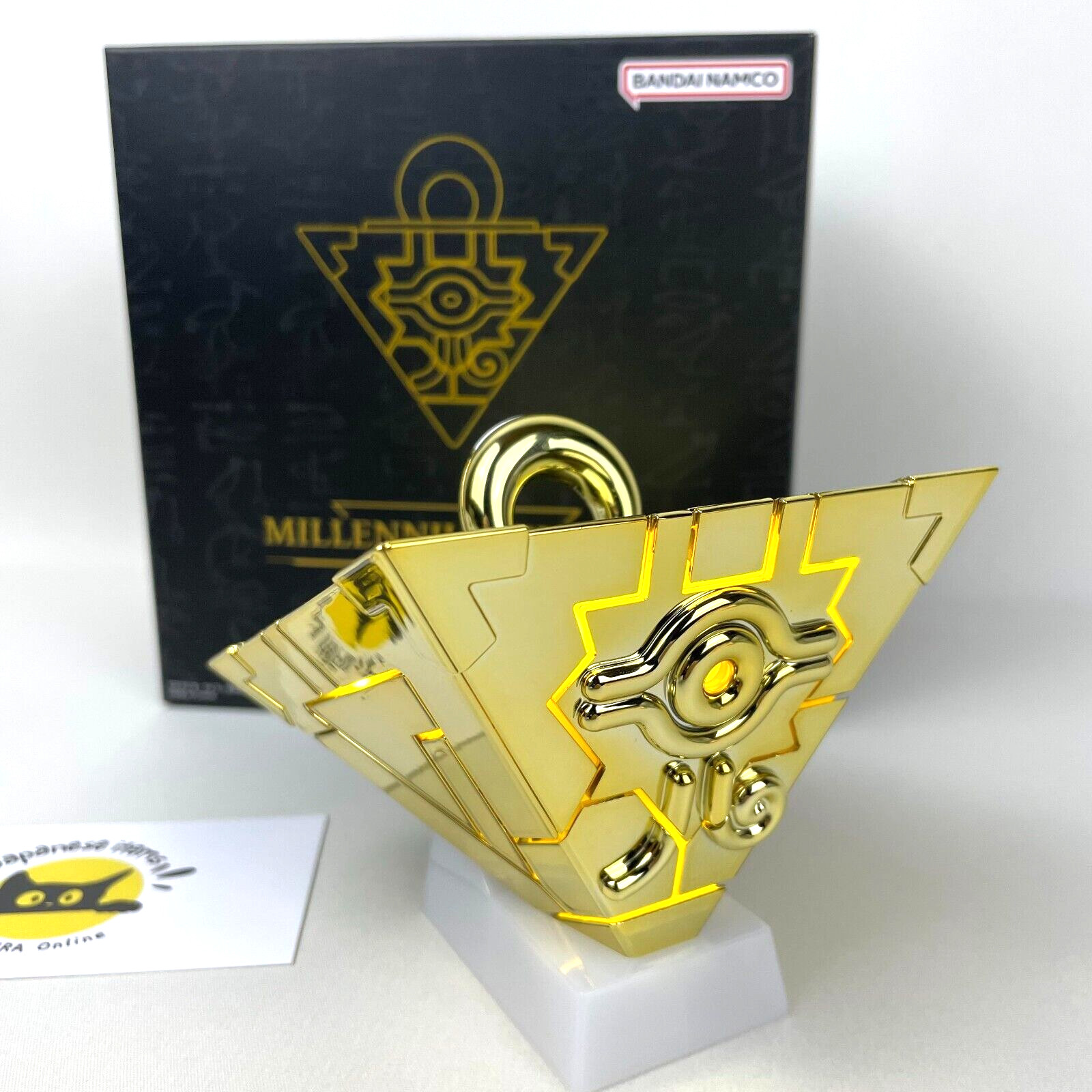BANDAI Yu-Gi-Oh Millennium Puzzle Complete Edition Figure 2023 LED Light & Sound BANDAI Yu-Gi-Oh Millennium Puzzle Complete Edition Figure 2023 LED Light & Sound