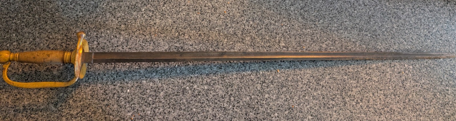 Rare 1861 dated U.S. Civil War Original M1840 NCO Officers sword by Collins Rare 1861 dated U.S. Civil War Original M1840 NCO Officers sword by Collins