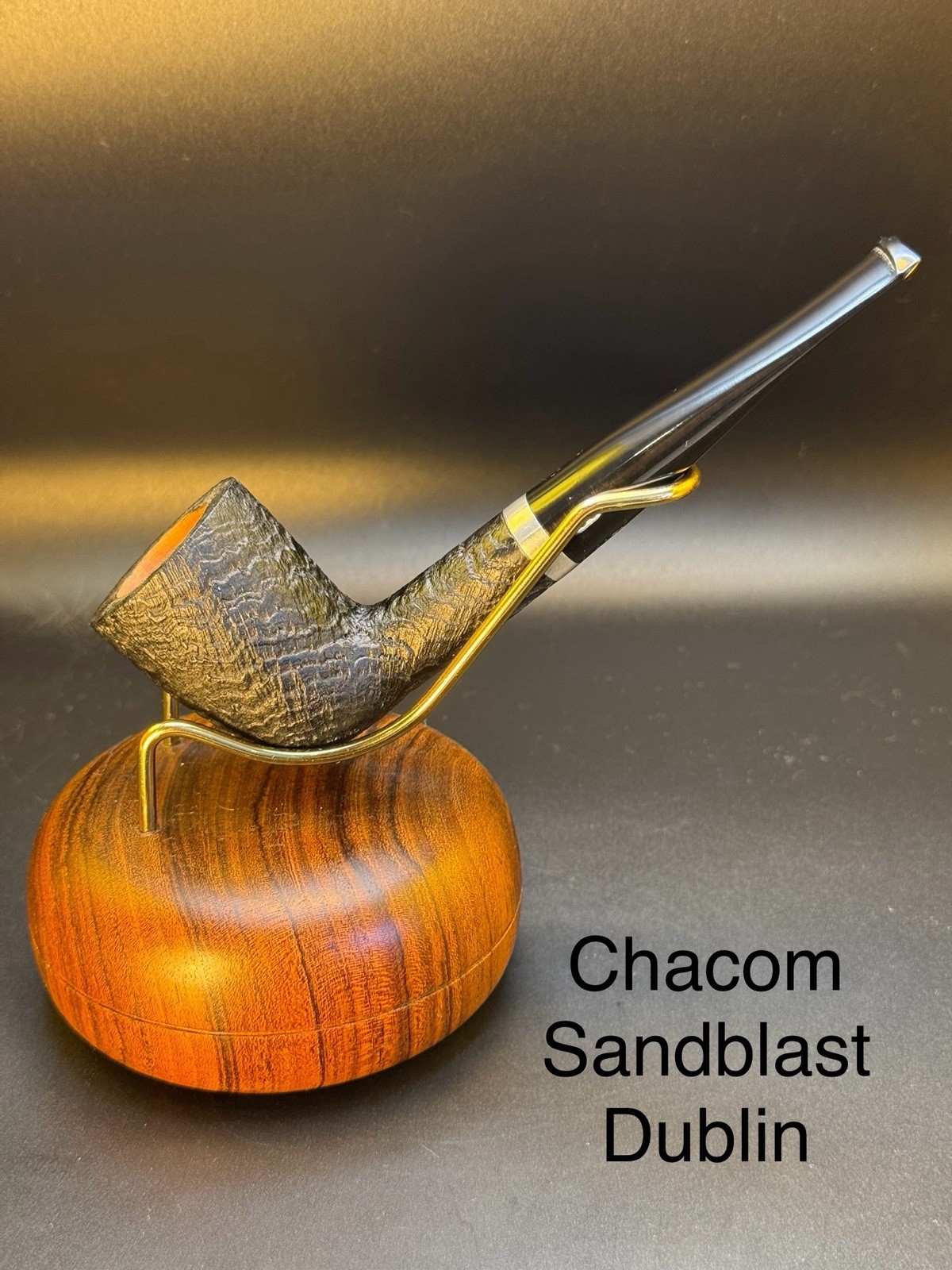 Vintage NOS Unsmoked Chacom Sandblast Dublin 33 Pipe Vintage NOS Unsmoked Chacom Sandblast Dublin 33 Pipe