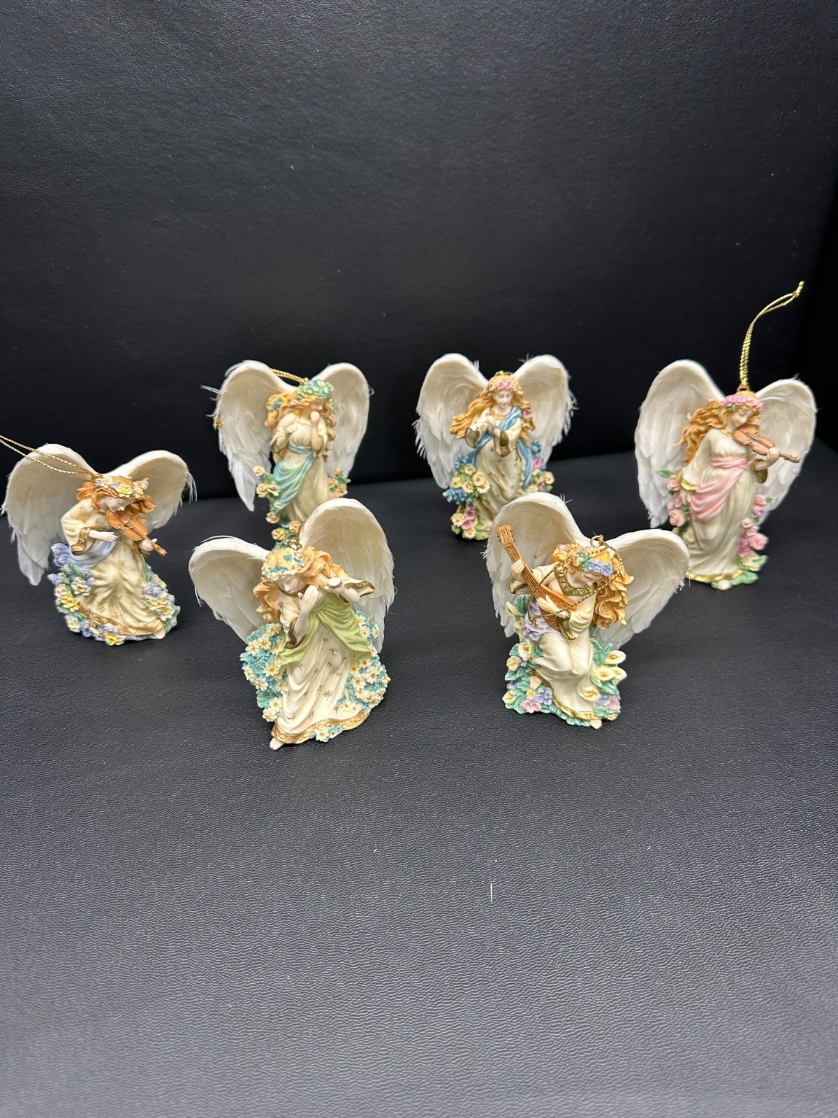 1999 Bradford Edition-Symphony of Angels Sculptural Ornaments