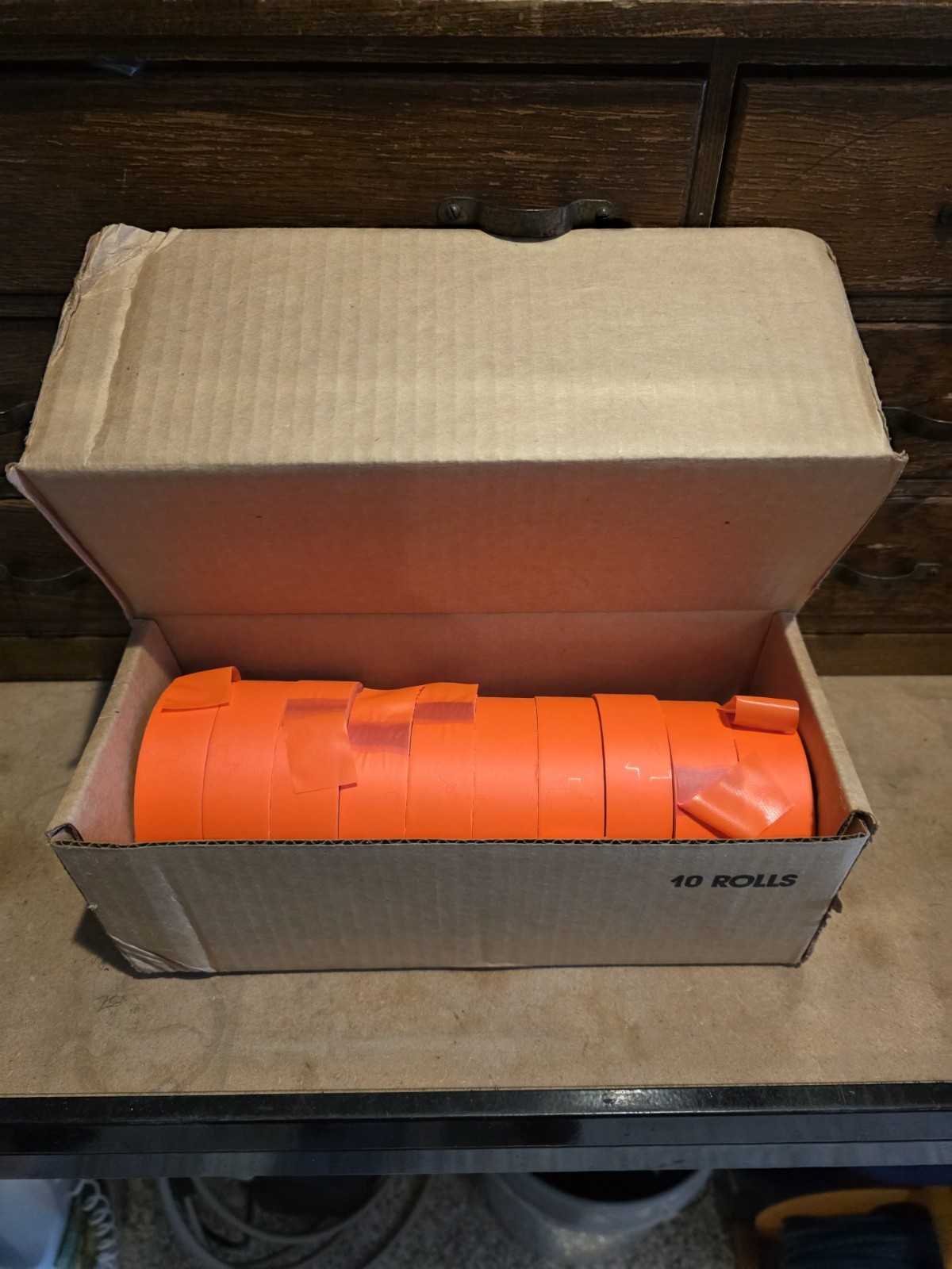 🚨 10 Rolls SURVEYORS RIBBON ~ New In Box ~ 🚨 10 Rolls SURVEYORS RIBBON ~ New In Box ~
