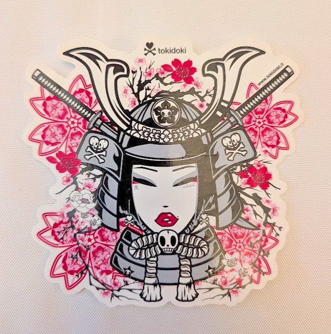 tokidoki sticker - Sakura Samrai tokidoki sticker - Sakura Samrai