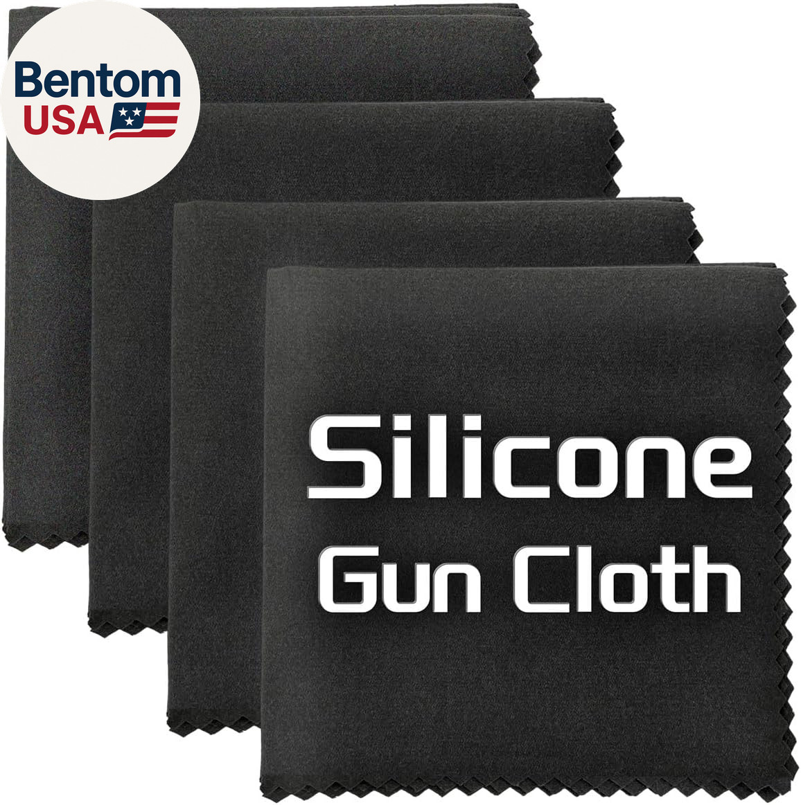 Silicone Gun Cleaning Cloth, 12"X12" Microfiber Lint Free Silicone Gun Cleaning