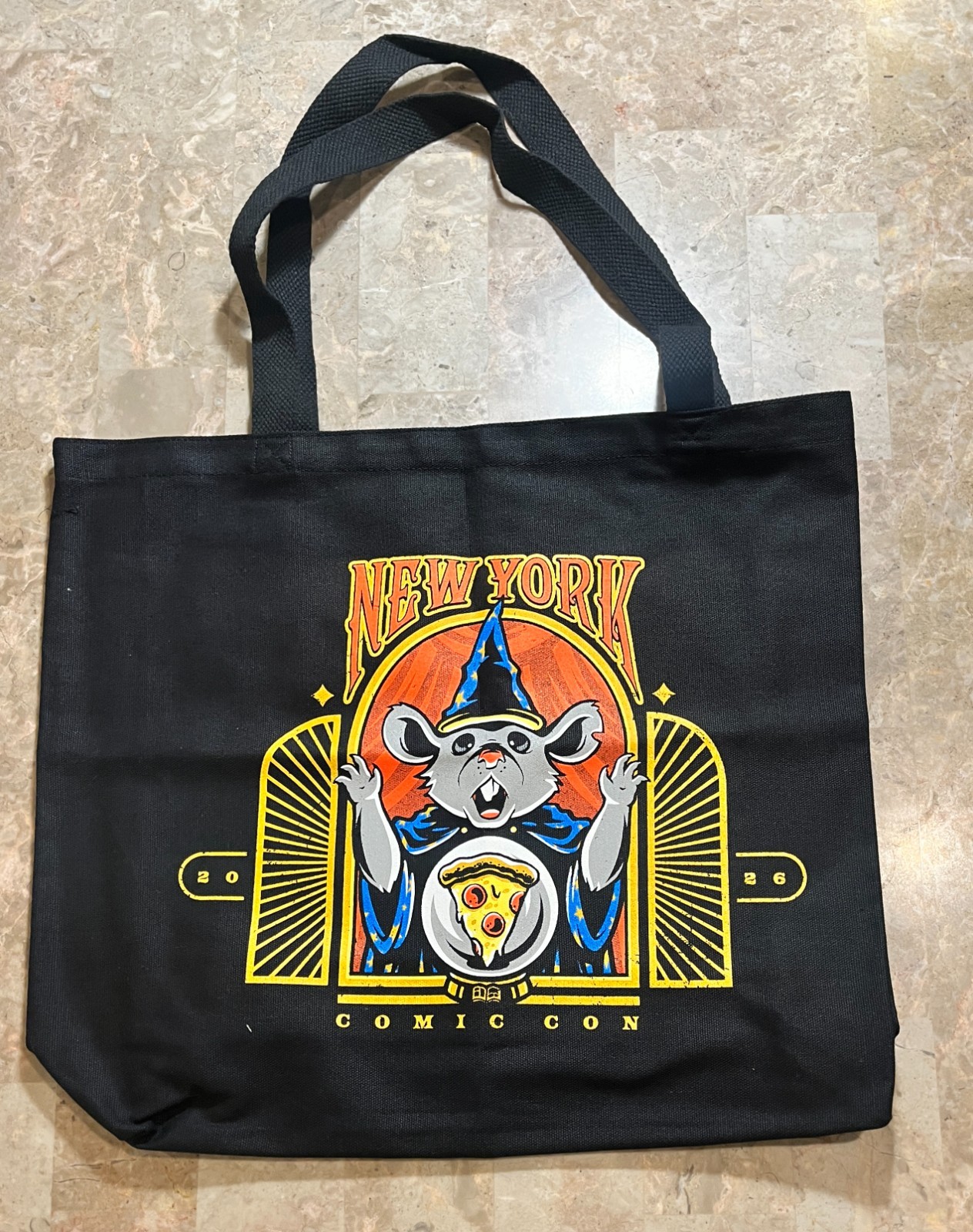 NYCC 2026 Ralloz Tote Bag New York Comic Con 20th Anniversary Excl ReedPop Ltd NYCC 2026 Ralloz Tote Bag New York Comic Con 20th Anniversary Excl ReedPop Ltd