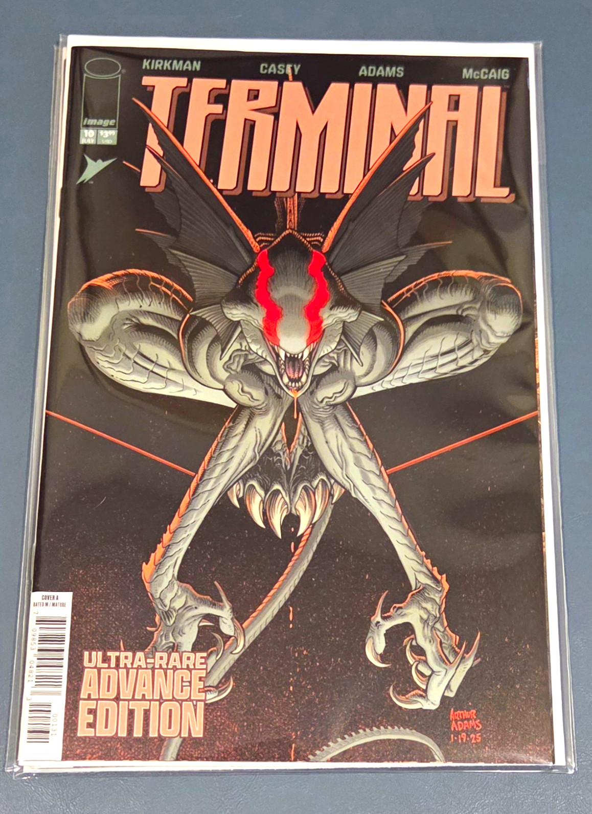 Terminal #10 Ultra-Rare Advance Edition Image Comics Kirkman Casey Adams Terminal #10 Ultra-Rare Advance Edition Image Comics Kirkman Casey Adams