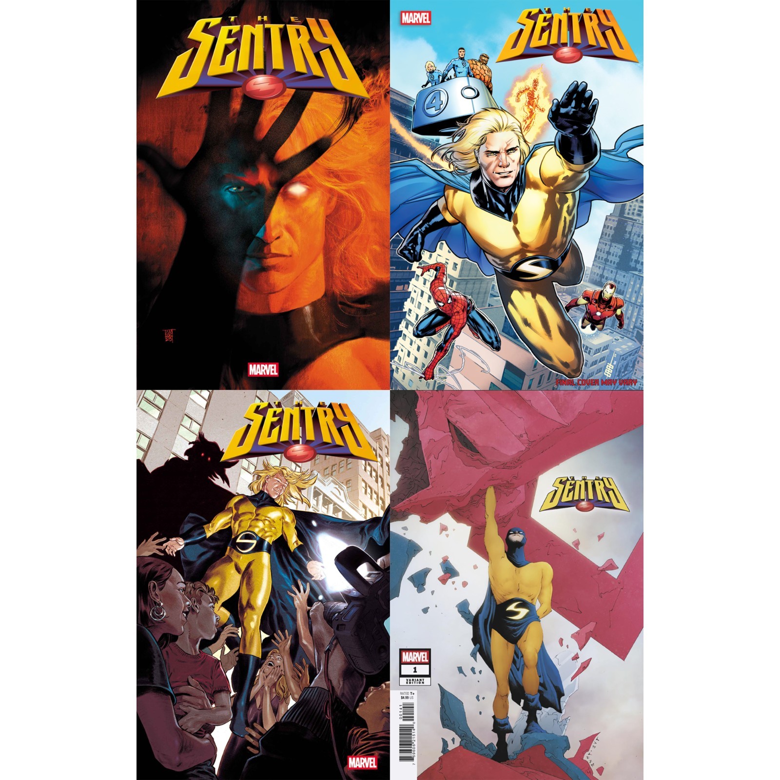 Sentry (2026) #1 2 3 4 Marvel Comics COVER SELECT