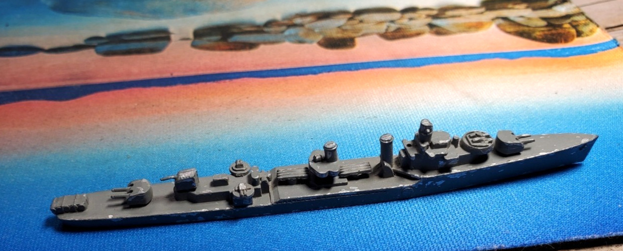 Framburg WWII Recognition Model • Porter-Class Destroyer DD • 12‑44 Metal Ship Framburg WWII Recognition Model • Porter-Class Destroyer DD • 12‑44 Metal Ship