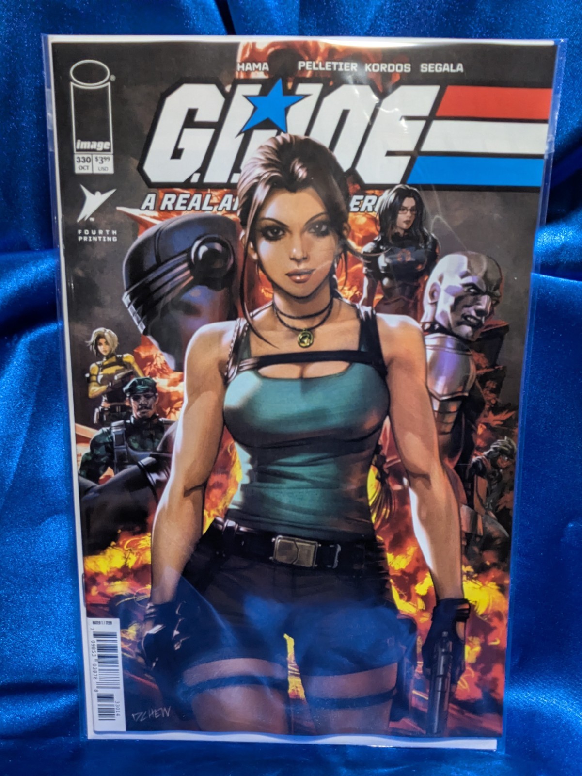 G.I. Joe A Real American Hero #330 Laura Croft 4th Print 2026.  We Combine. 