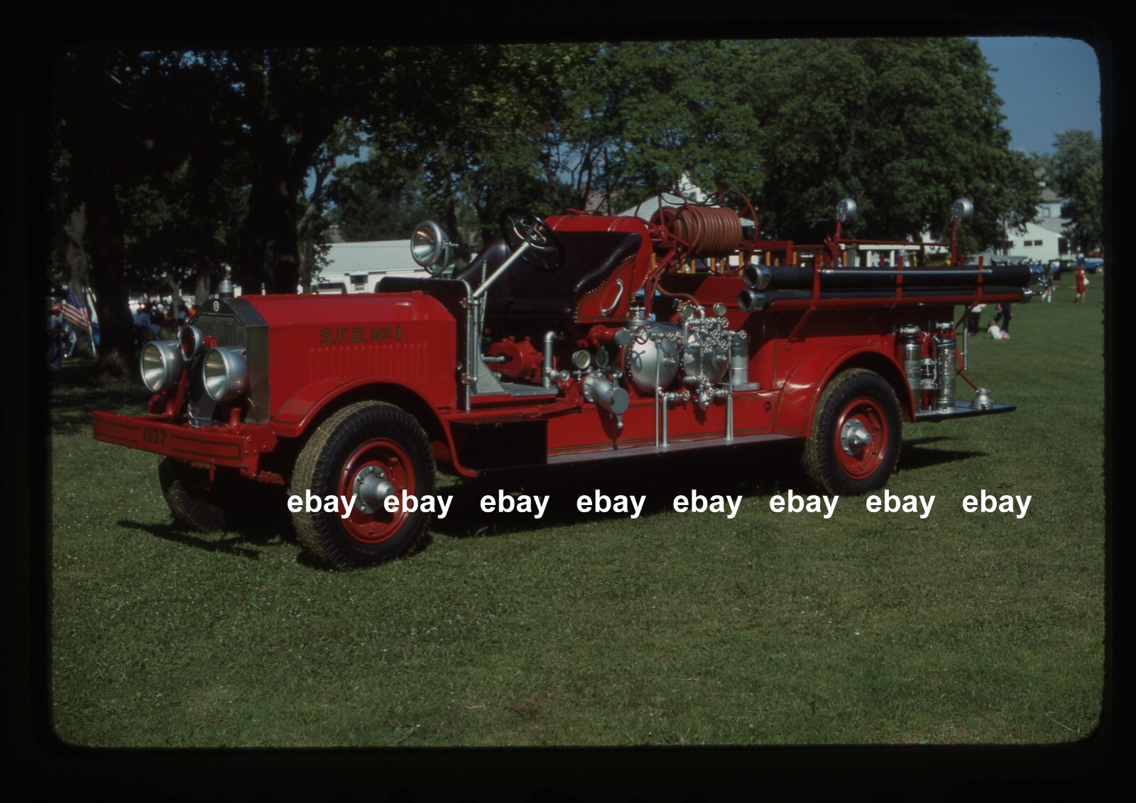 Selkirk NY 1927 Childs pumper Fire Apparatus Slide 1 Selkirk NY 1927 Childs pumper Fire Apparatus Slide 1