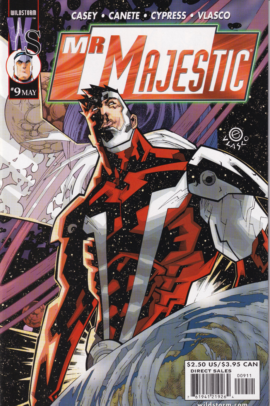 Mr. Majestic #9 VF/NM 2000 Wildstorm Comics Mr. Majestic #9 VF/NM 2000 Wildstorm Comics