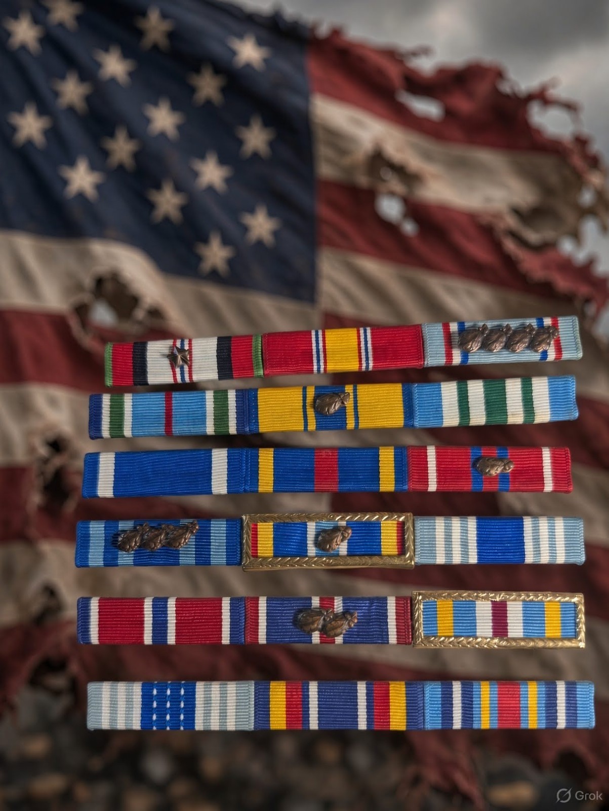 Lot of 18 Vintage US Air Force Ribbon Bars DFC Air Medal Bronze Star WWII Lot of 18 Vintage US Air Force Ribbon Bars DFC Air Medal Bronze Star WWII