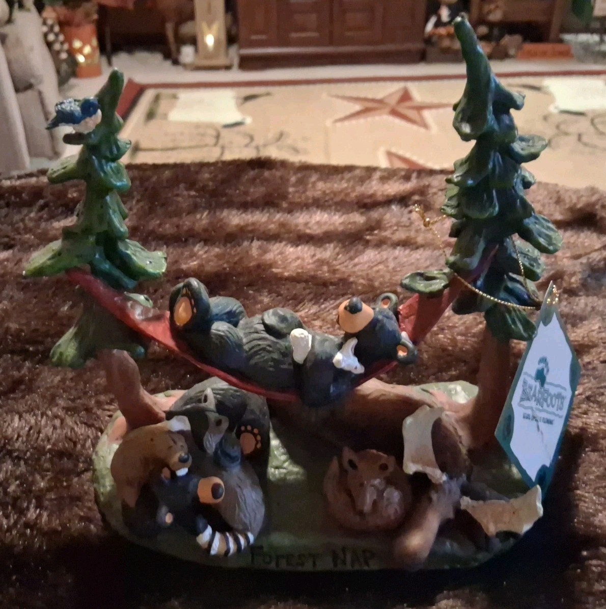 NWT Big Sky Carvers Bearfoots FOREST NAP Figurine NWT Big Sky Carvers Bearfoots FOREST NAP Figurine