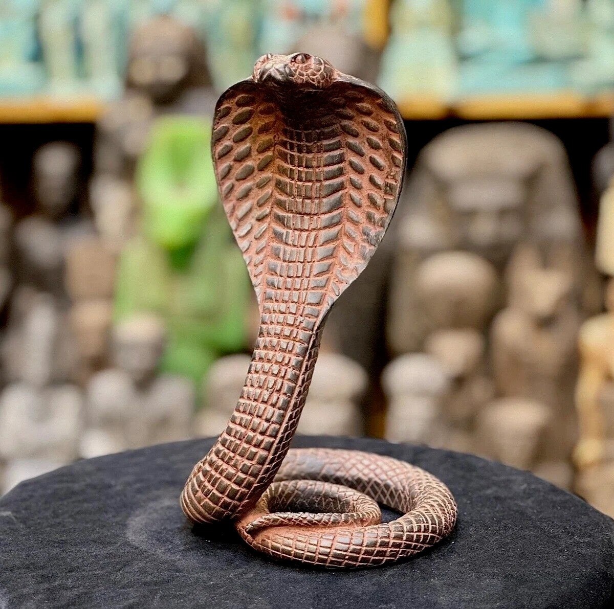 Authentic Pharaonic Snake Statue Rare Egyptian Antiquities Egyptian God Apep BC Authentic Pharaonic Snake Statue Rare Egyptian Antiquities Egyptian God Apep BC