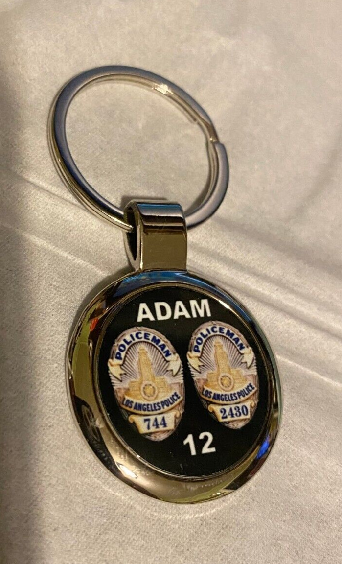 Adam 12 Cool Police show  Key Chain