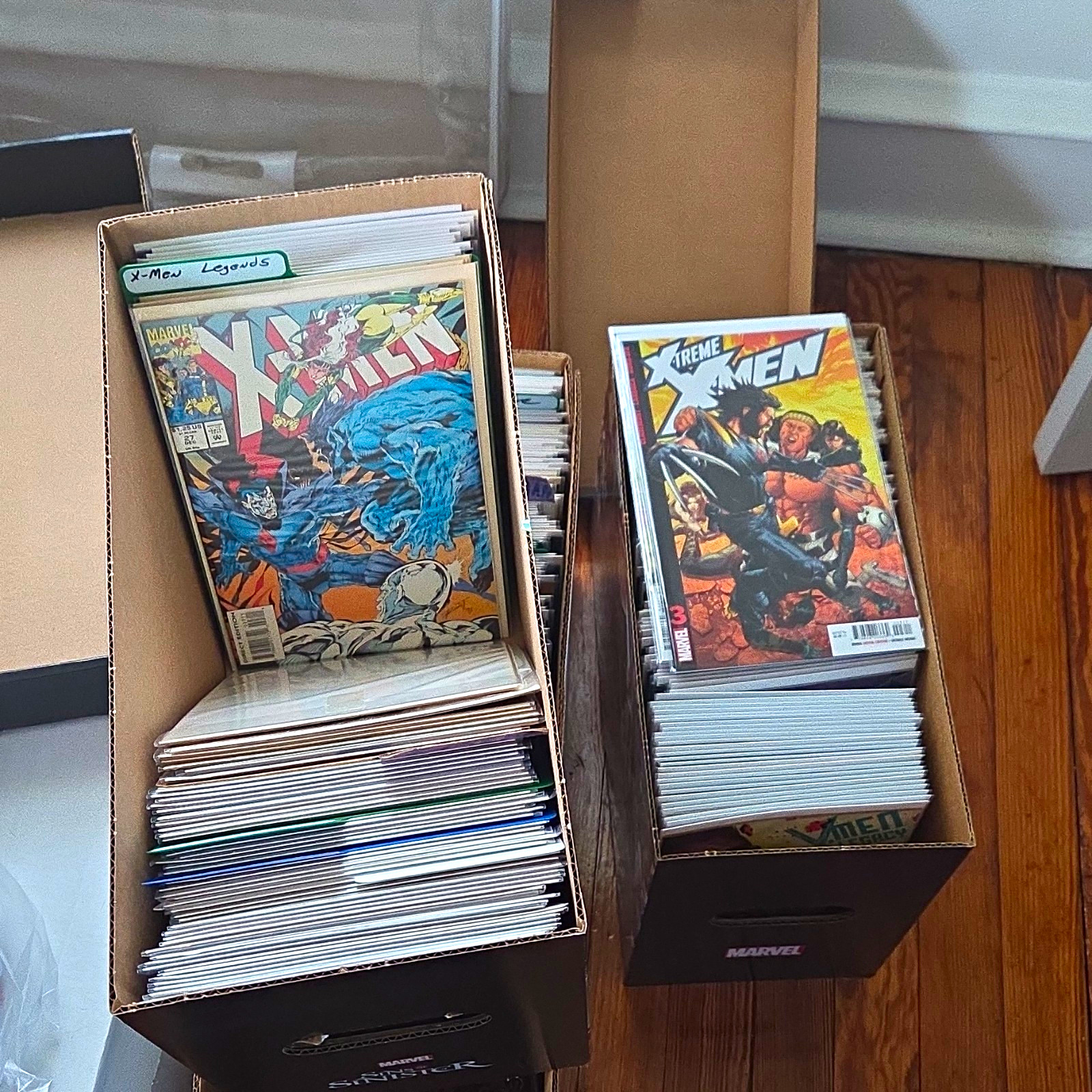 10 Marvel Comics X-Men Comic Books Mixed Issues Bagged And Boarded 10 Marvel Comics X-Men Comic Books Mixed Issues Bagged And Boarded