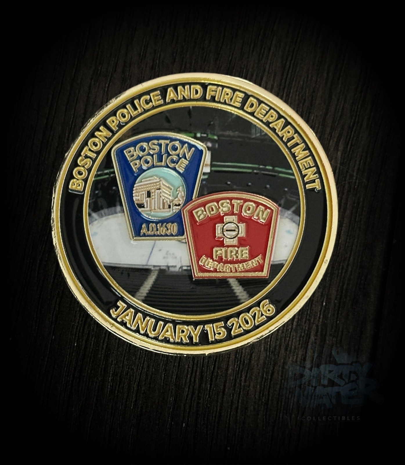 Boston Bruins Boston Police/Fire Zdeno Chara Retirement Coin Boston Bruins Boston Police/Fire Zdeno Chara Retirement Coin