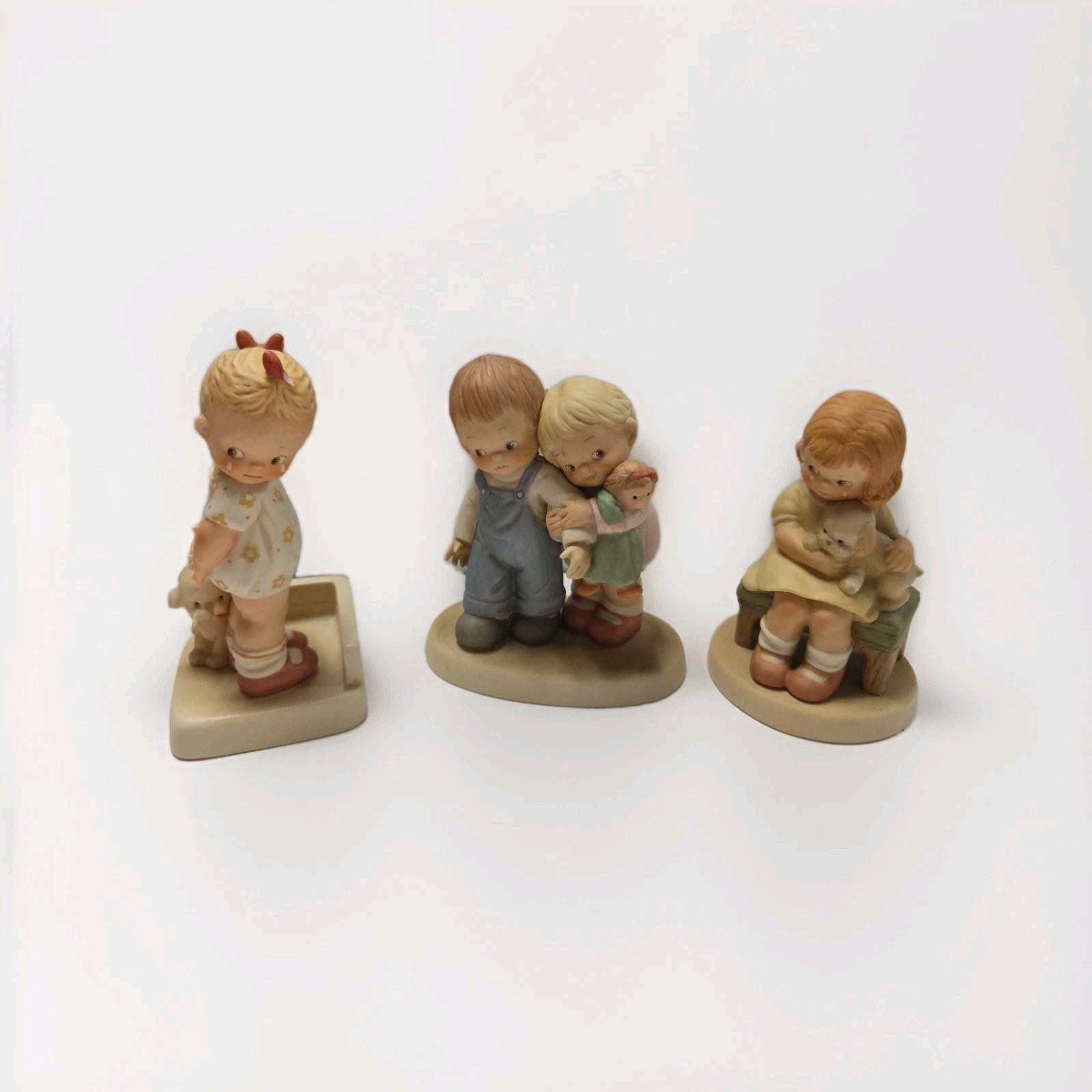 Vintage 1988 Enesco Memories of Yesterday Figurines Kim Anderson Lot of 3 Vintage 1988 Enesco Memories of Yesterday Figurines Kim Anderson Lot of 3