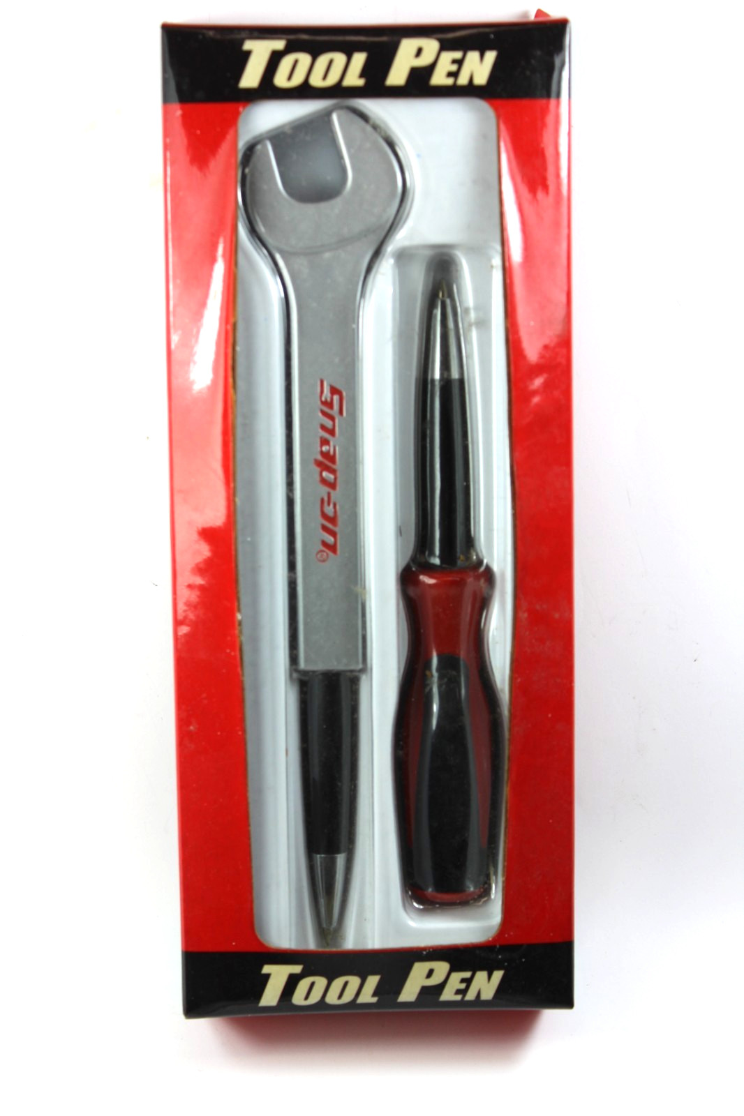 SNAP-ON Tool Pen Set 2 Ballpoint Pens Soft-grip screwdriver Wrench style Design SNAP-ON Tool Pen Set 2 Ballpoint Pens Soft-grip screwdriver Wrench style Design