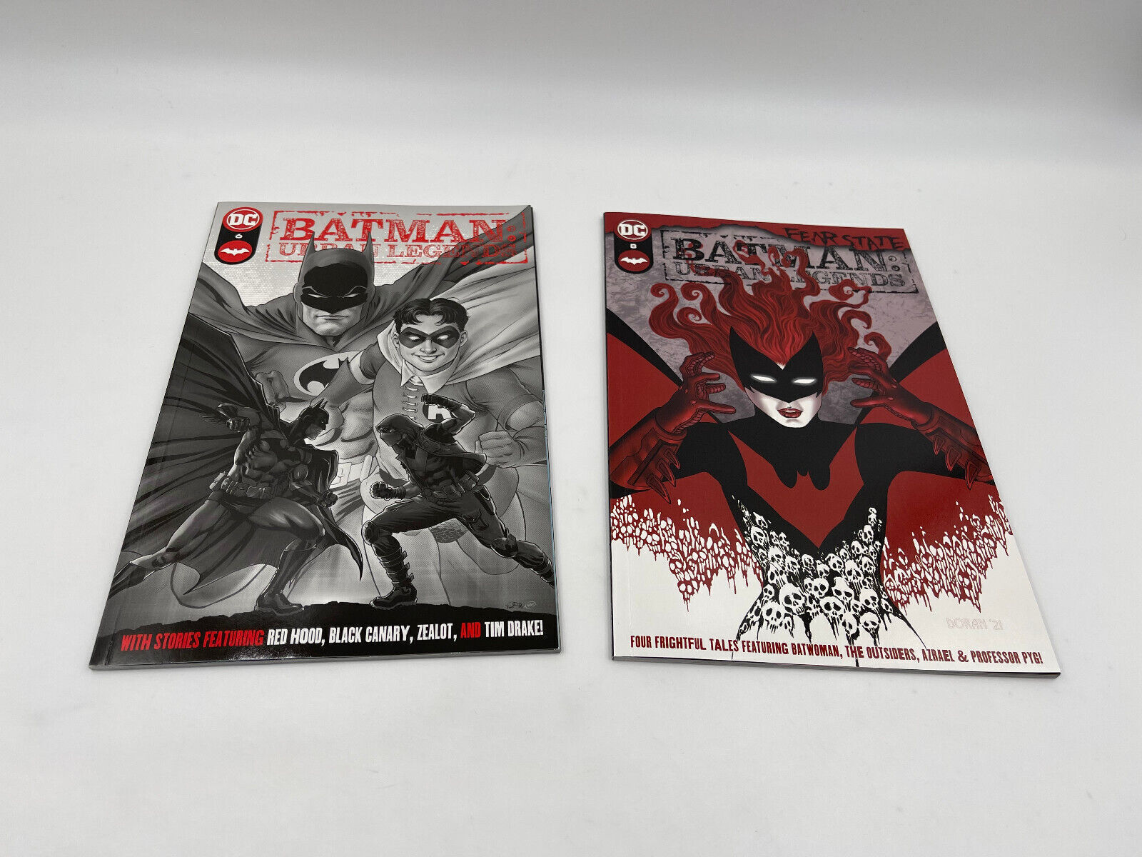 Batman: Urban Legends #6 and 8 Tim Drake #6 is 2nd print DC Comics, 2021