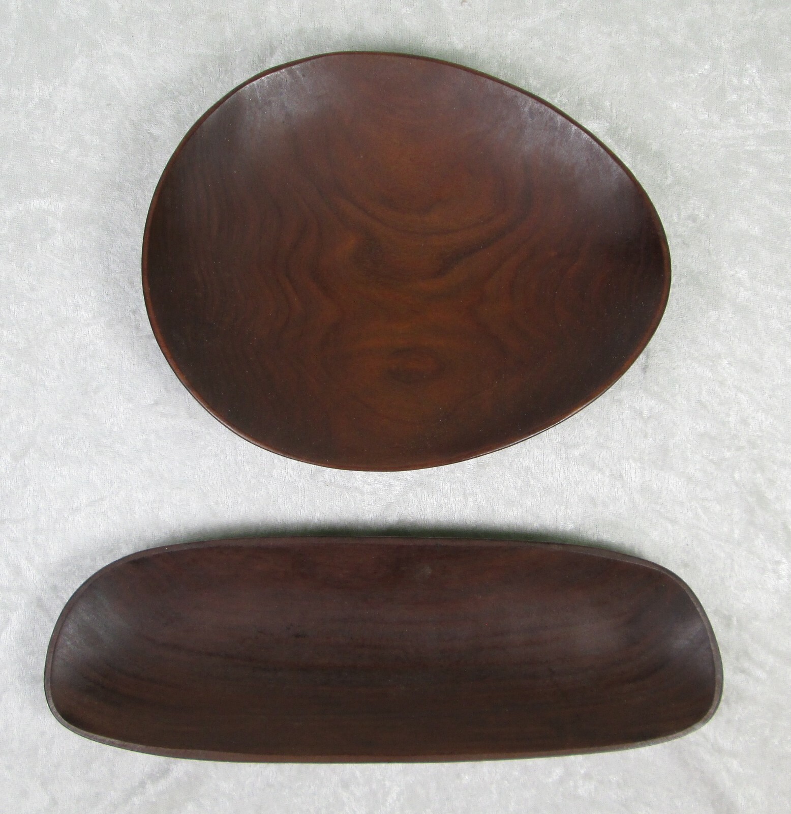 2 Danish Modern Teak Serving Bowls / Dishes Vintage Mid Century Modern Paraguay 2 Danish Modern Teak Serving Bowls / Dishes Vintage Mid Century Modern Paraguay