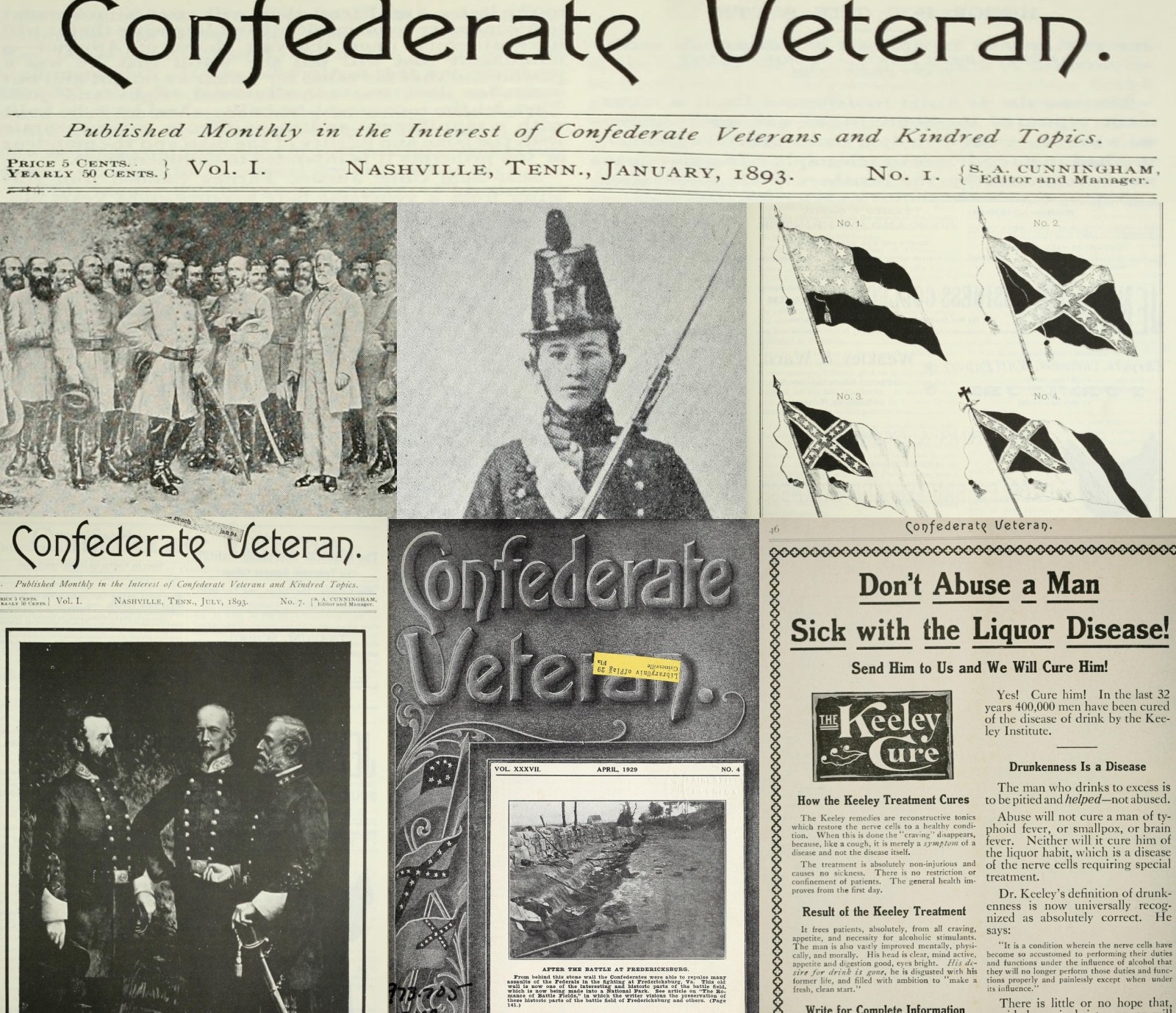 Complete Set ~ Confederate Veteran Magazine 1893-1932 - Civil War 38 ~ USB stick Complete Set ~ Confederate Veteran Magazine 1893-1932 - Civil War 38 ~ USB stick
