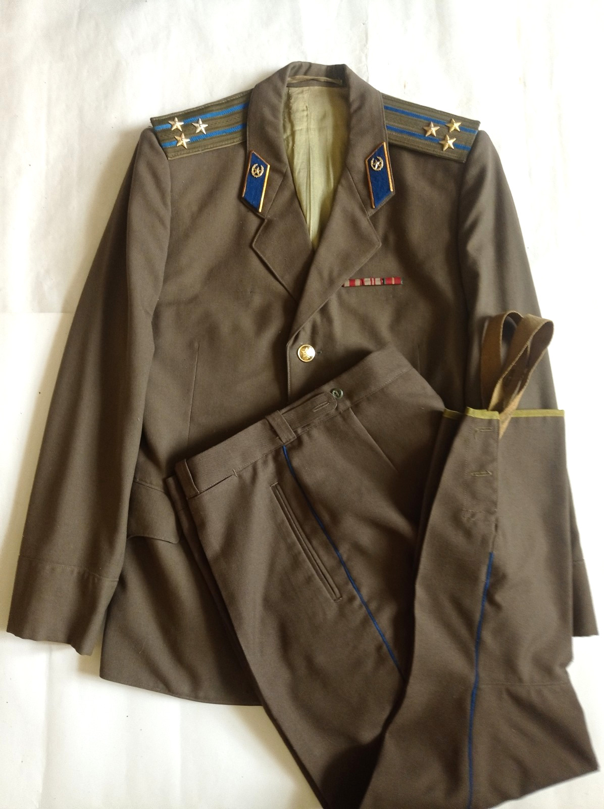 Authentic Soviet KGB colonel Uniform Set Authentic Soviet KGB colonel Uniform Set