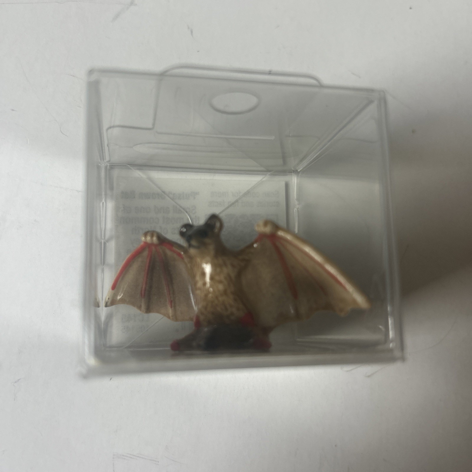 LITTLE CRITTERZ  2" x 1" Brown Bat "Pulse" Miniature Figurine-Gift-NIB