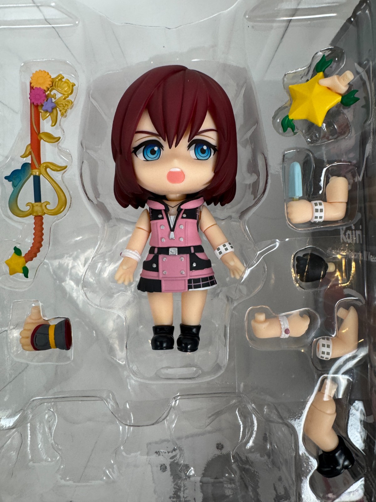 Authentic GSC Legit Nendoroid Kingdom Hearts 2 Kairi only 1 face plate open box Authentic GSC Legit Nendoroid Kingdom Hearts 2 Kairi only 1 face plate open box