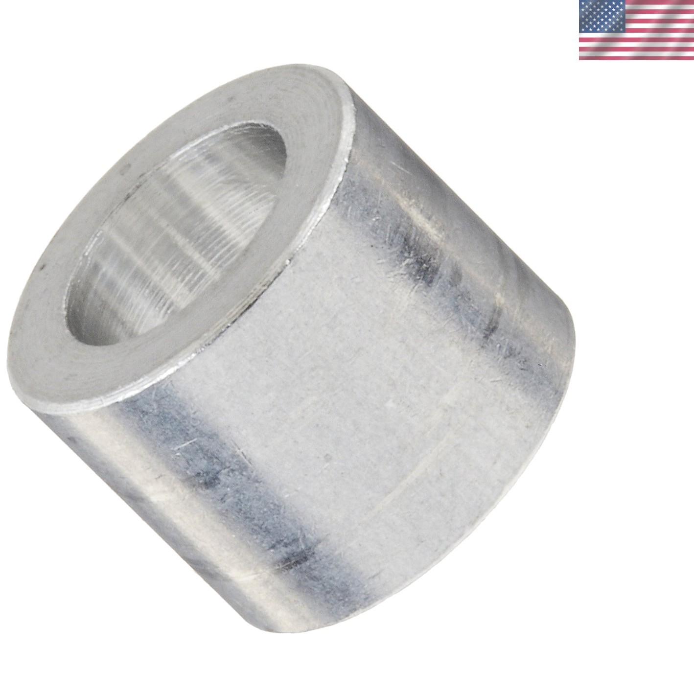 Pack of 10 Round Aluminum Spacers - 5/16 Pack of 10 Round Aluminum Spacers - 5/16