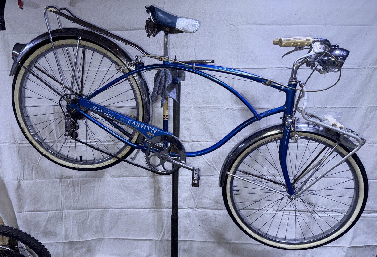 Schwinn Corvette 5 Speed 1962 Original Blue Look Schwinn Corvette 5 Speed 1962 Original Blue Look