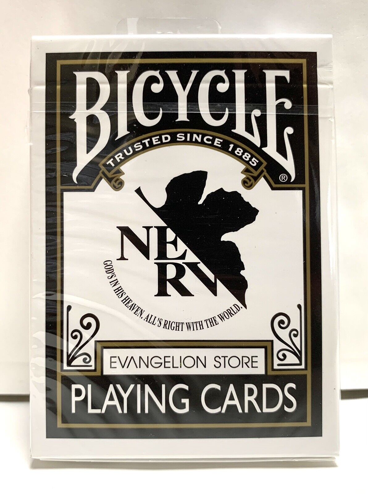 Bicycle Evangelion Playing Cards EVA STORE Limited / Trump / Rare