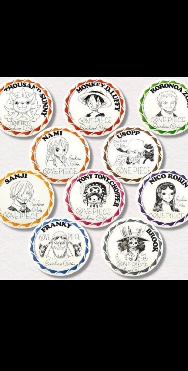 ONE PIECE Coaster by Eiichiro Oda – NatsuComi 2011 Shueisha Promo (Not for Sale) ONE PIECE Coaster by Eiichiro Oda – NatsuComi 2011 Shueisha Promo (Not for Sale)
